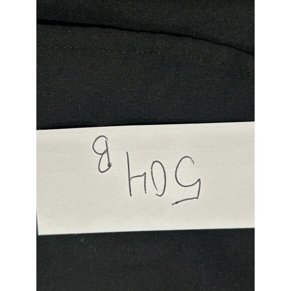 Vintage Christine Alexander Small Black Button-Up Shirt Watch Chain Embroidered - Picture 10 of 10